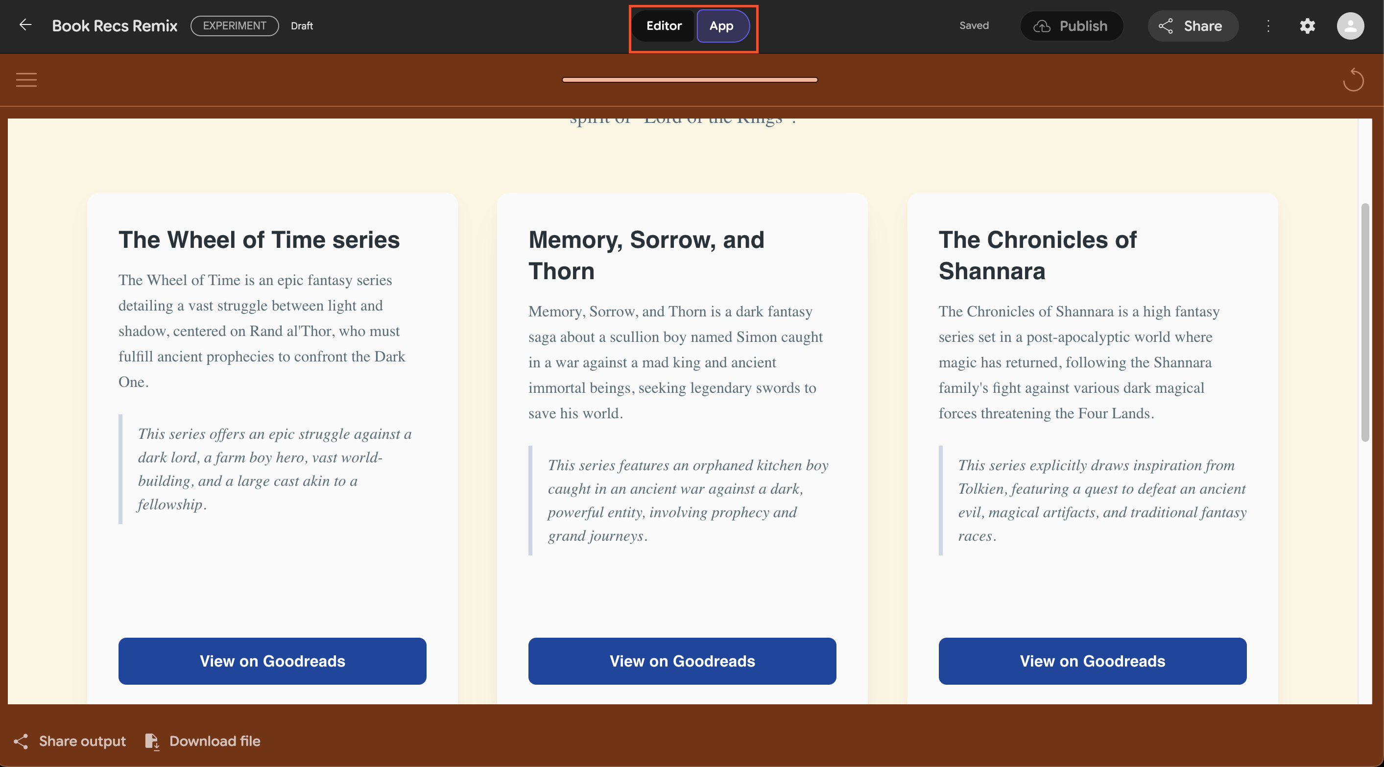 image 3 Full screen App view in Opal